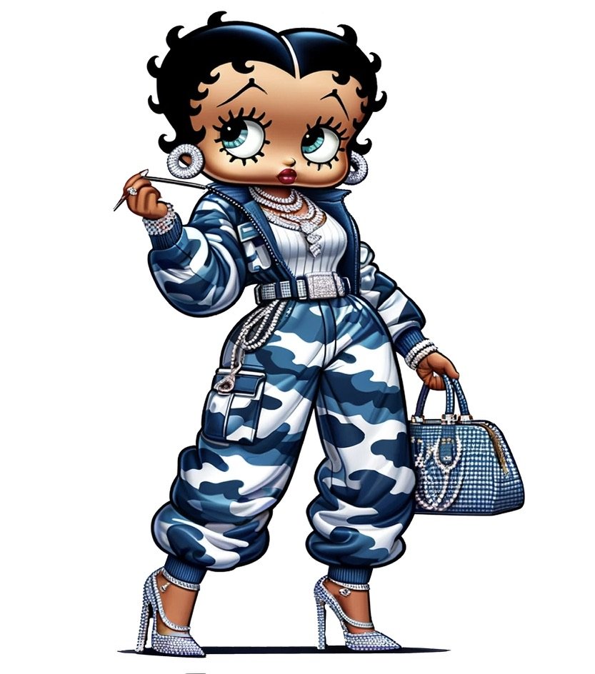 Blue Camo