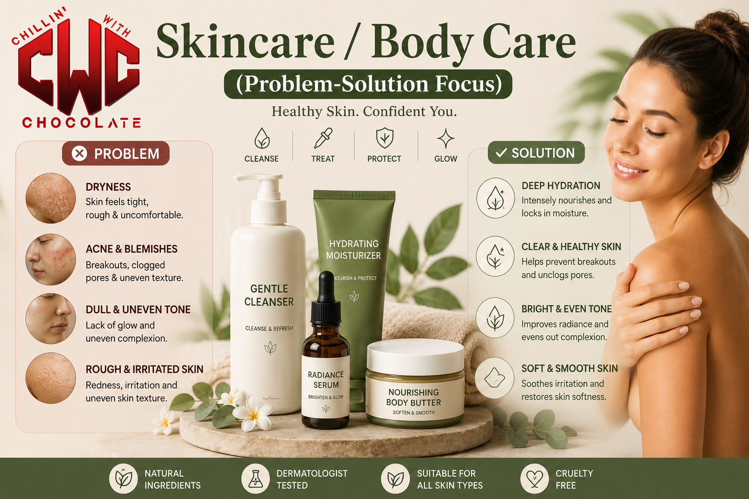 Skincare & Body Care: Common Problems and Effective Solutions